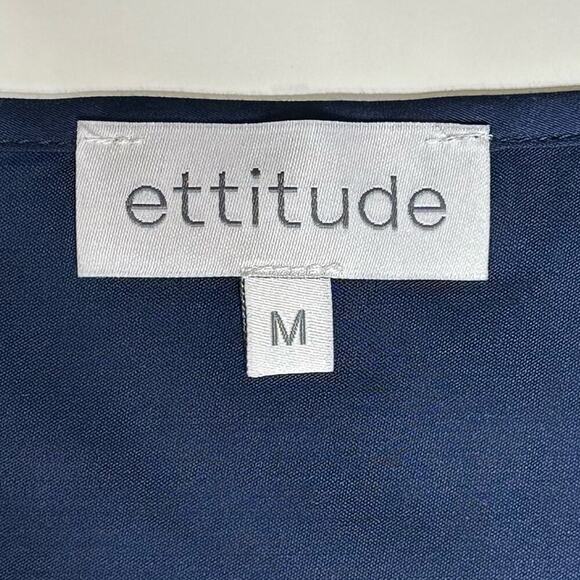 NWOT | Ettitude | CleanBamboo™ Camisole Top | Navy Blue | Medium - Picture 6 of 11